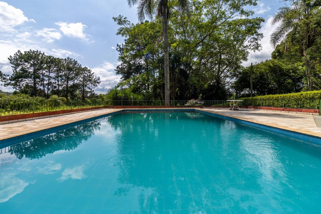 Gasthaus Sitio Com Piscina Em Sao Roque Exterior foto