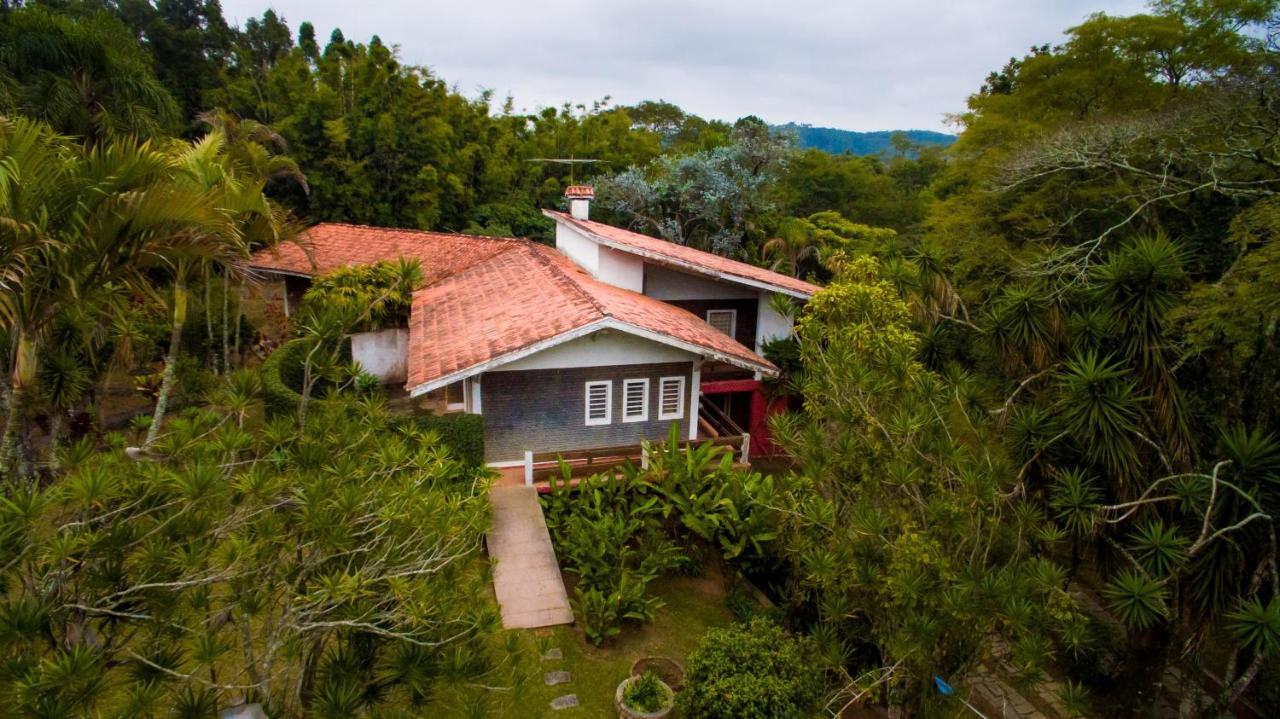 Gasthaus Sitio Com Piscina Em Sao Roque Exterior foto