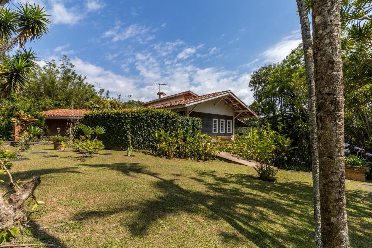 Gasthaus Sitio Com Piscina Em Sao Roque Exterior foto